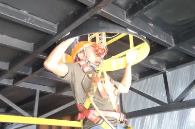 การทดสอบผู้ปฏิบัติงานอับอากาศ  - หลักสูตรอับอากาศ ที่ Safety Station โรงเรียนความปลอดภัย