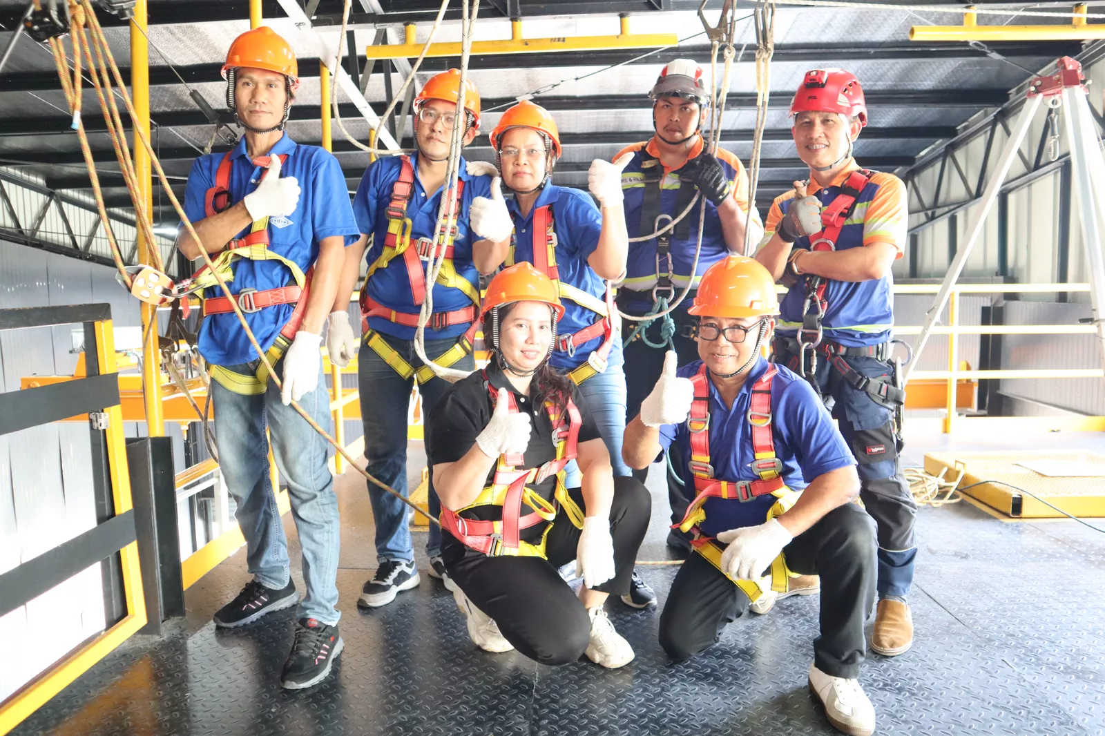 การฝึกปฏิบัติผู้ช่วยเหลืออับอากาศ  - หลักสูตรอับอากาศ ที่ Safety Station โรงเรียนความปลอดภัย
