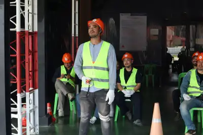 กิจกรรมกลุ่มอบรมเครน Overhead Crane - หลักสูตรปั้นจั่น ที่ Safety Station โรงเรียนความปลอดภัย