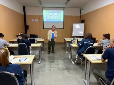 วิทยากรสอนทฤษฎีคปอ. - หลักสูตรจป.-คปอ. ที่ Safety Station โรงเรียนความปลอดภัย