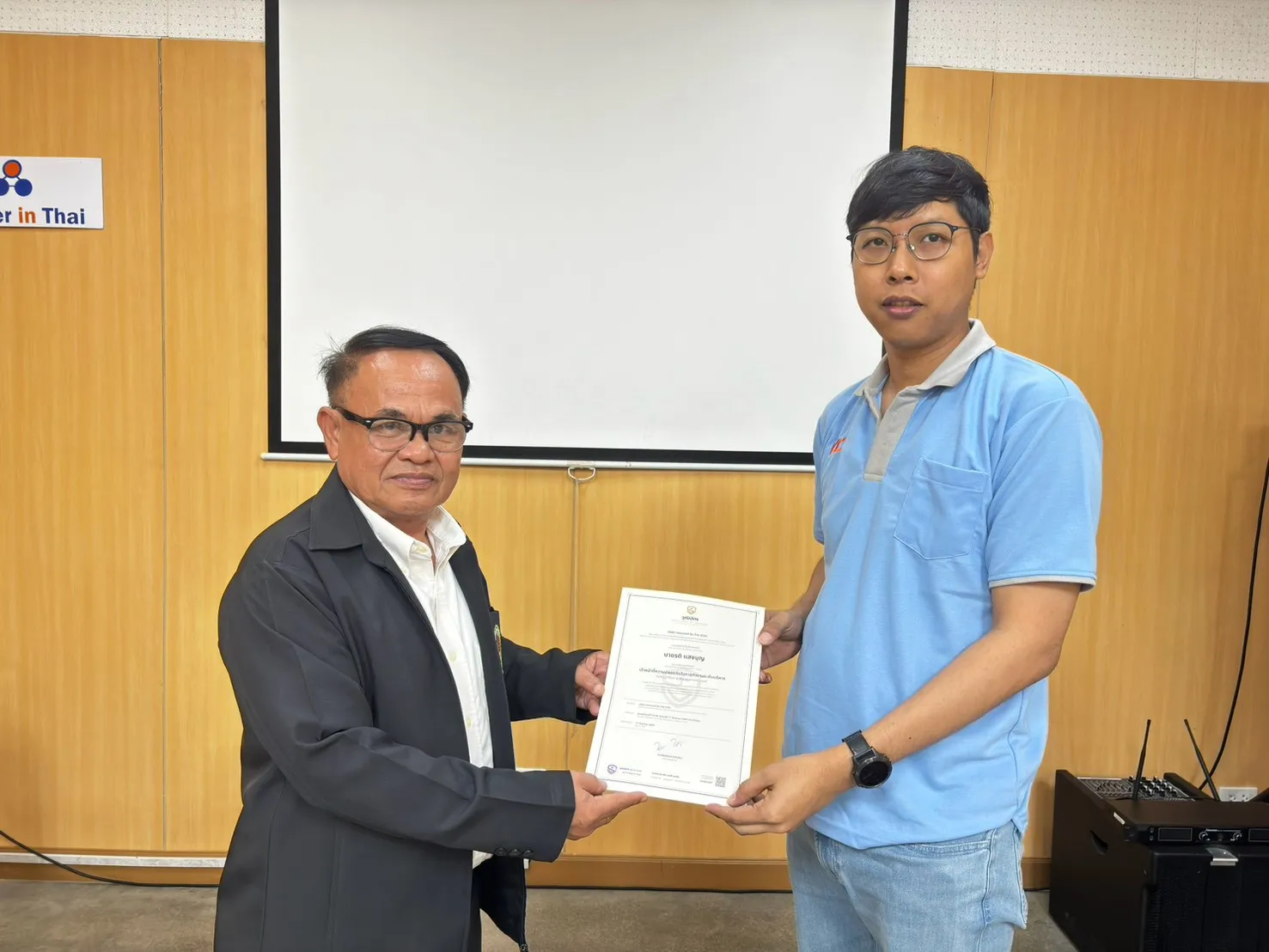 บรรยากาศการฝึกอบรมจป.บริหาร - หลักสูตรจป.-คปอ. ที่ Safety Station โรงเรียนความปลอดภัย