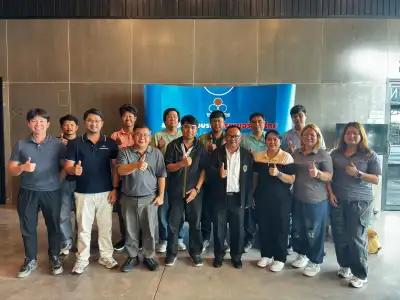 บรรยากาศการฝึกอบรมจป.บริหาร - หลักสูตรจป.-คปอ. ที่ Safety Station โรงเรียนความปลอดภัย