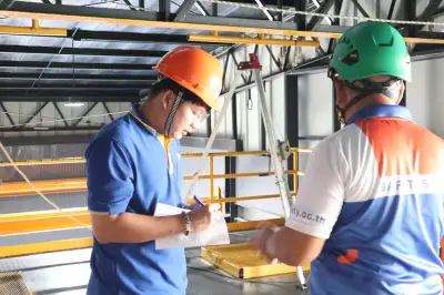 การฝึกปฏิบัติผู้อนุญาตอับอากาศ  - หลักสูตรอับอากาศ ที่ Safety Station โรงเรียนความปลอดภัย